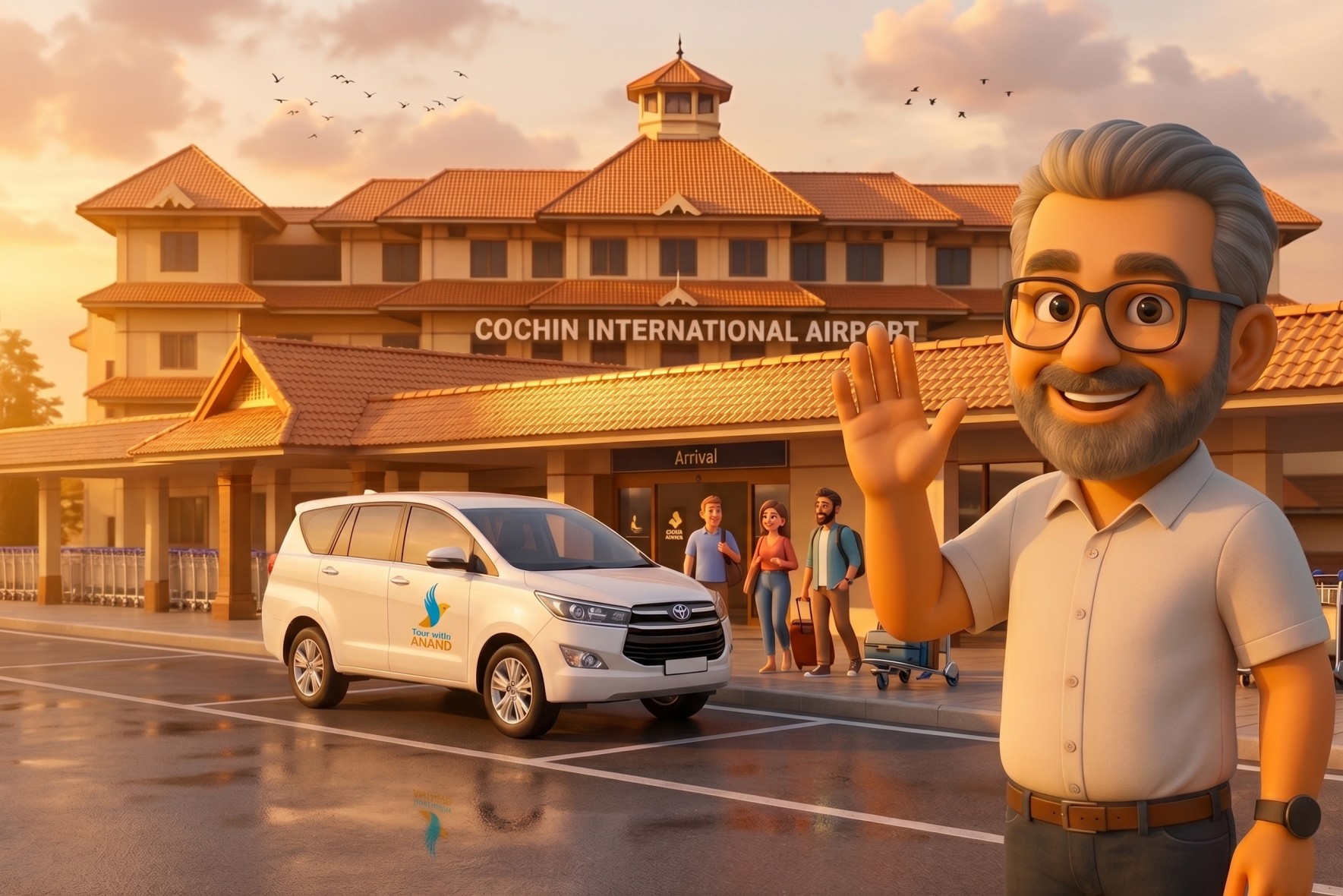 Tour With Anand 24X7 Kochi Airport Taxi