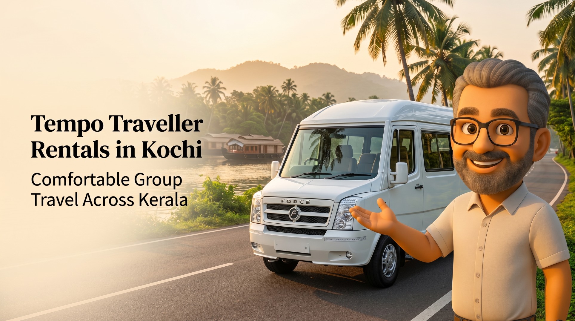 Tempo Traveller Rentals in Kochi - Comfortable Group Travel