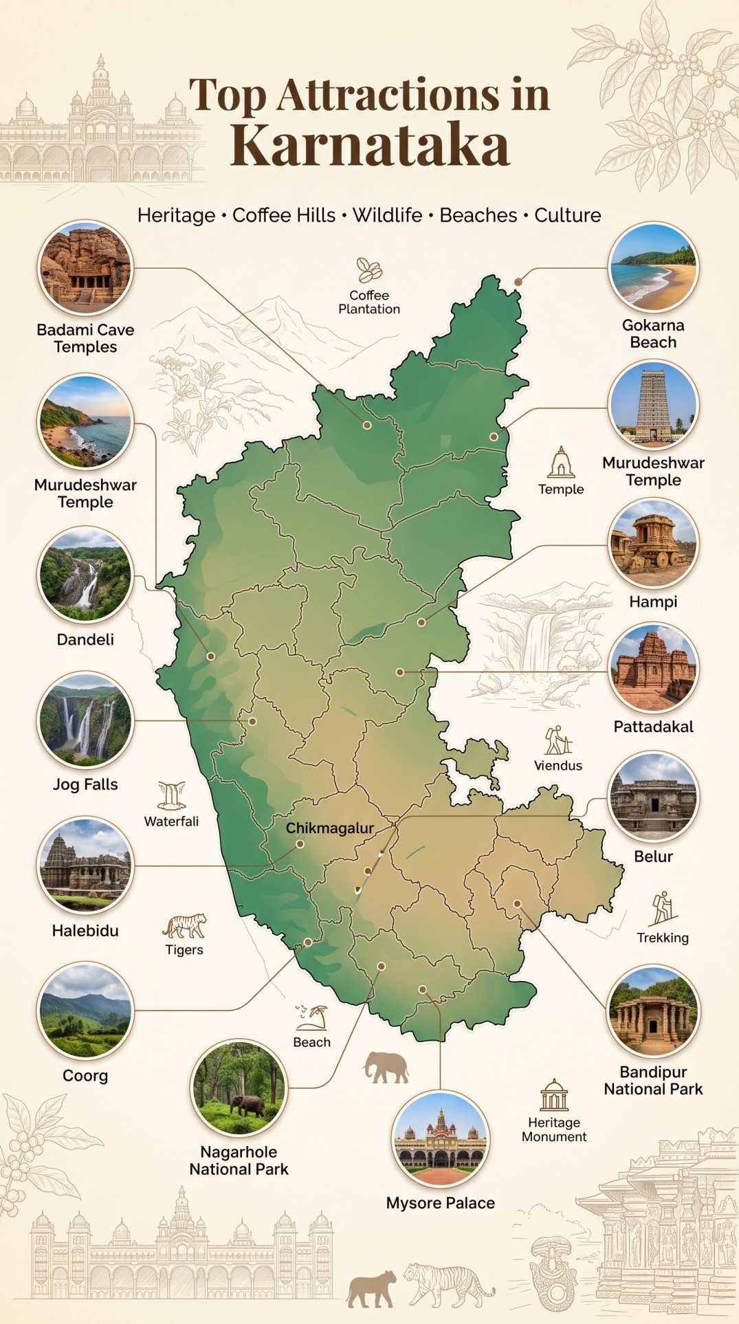 Top Places to Visit in Karnataka