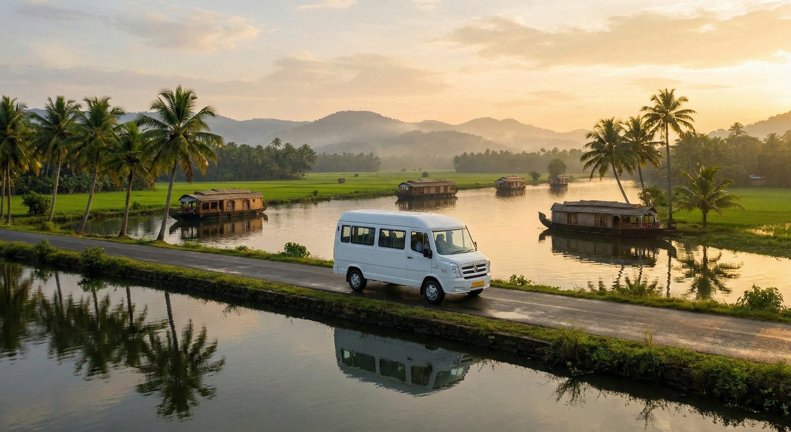 Tempo Traveller Rentals in Kochi Kerala Tour With Anand